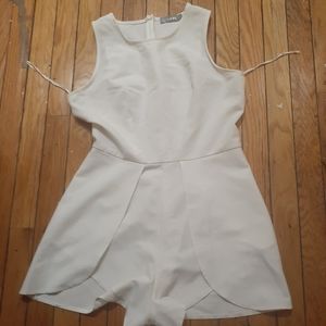 Mini romper jumper white